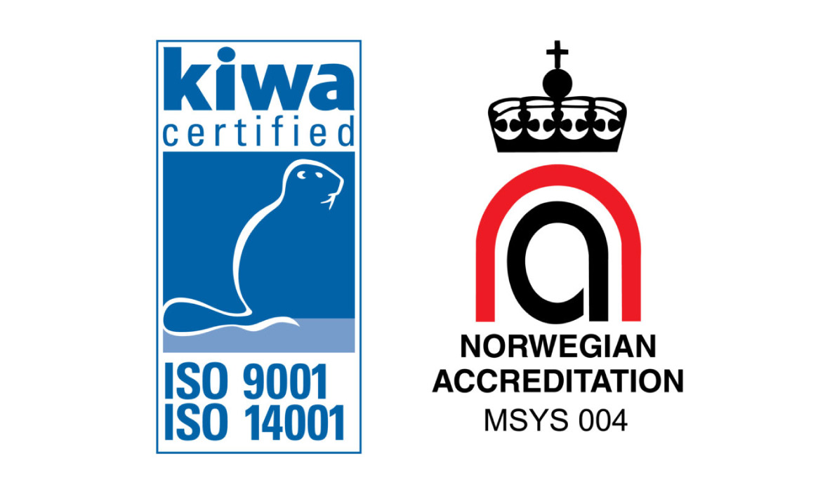 Profilforum er ISO sertifisert, ISO 9001, ISO 14001, bærekraftig profilering