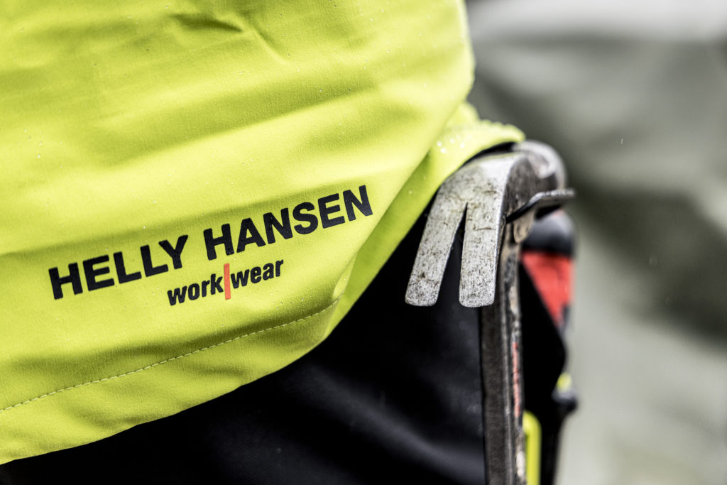 Arbeidstøy, Klær med logo, synlighet, Helly Hansen work wear,